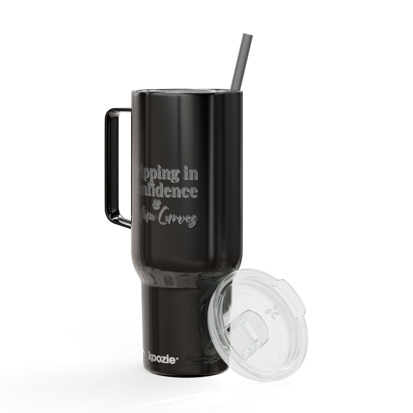 Dripping in Confidence & Custom Curves Tumbler — 40oz of Bold Hydration