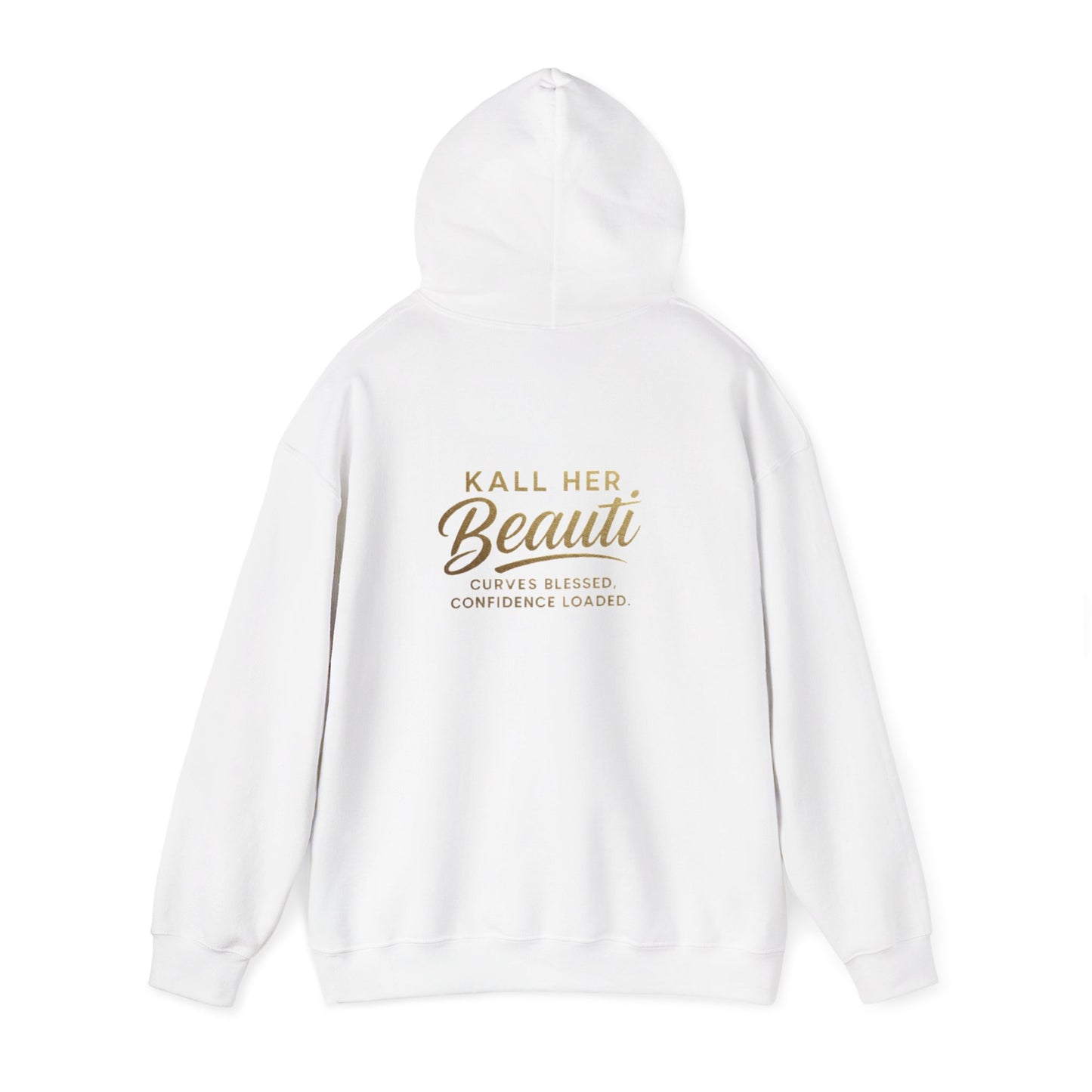 Curves Are My Luxury Item Hoodie | Kall Her Beauti | Plus Size Confidence Statement Sweatshirt | Cozy & Sassy