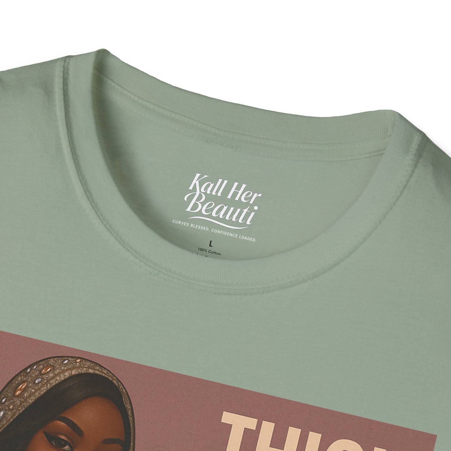 Thick Thighs & Thriving T-Shirt | Unapologetic Confidence Wear | Plus Size Graphic Tee