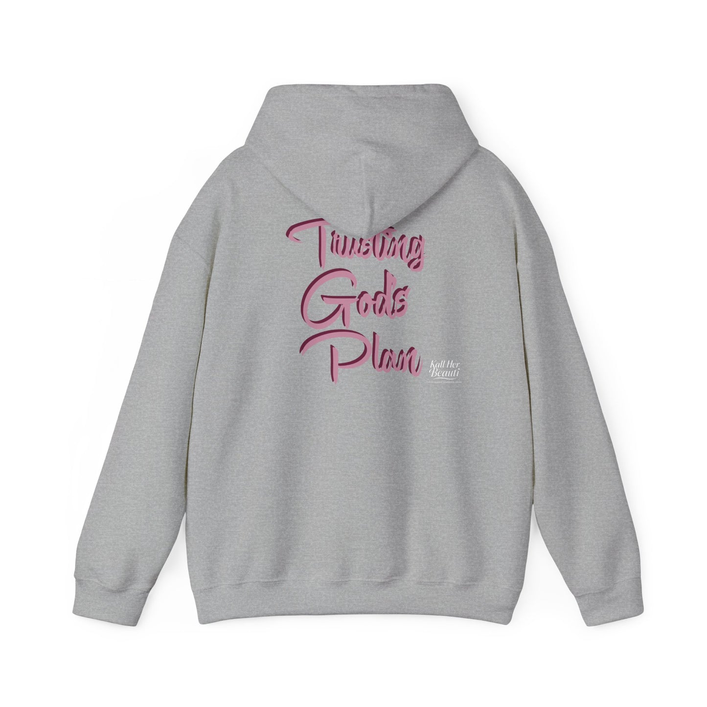 The Breakup Broke My Heart, Not God's Plan Graphic Hoodie| Kall Her Beauti Faith Collection