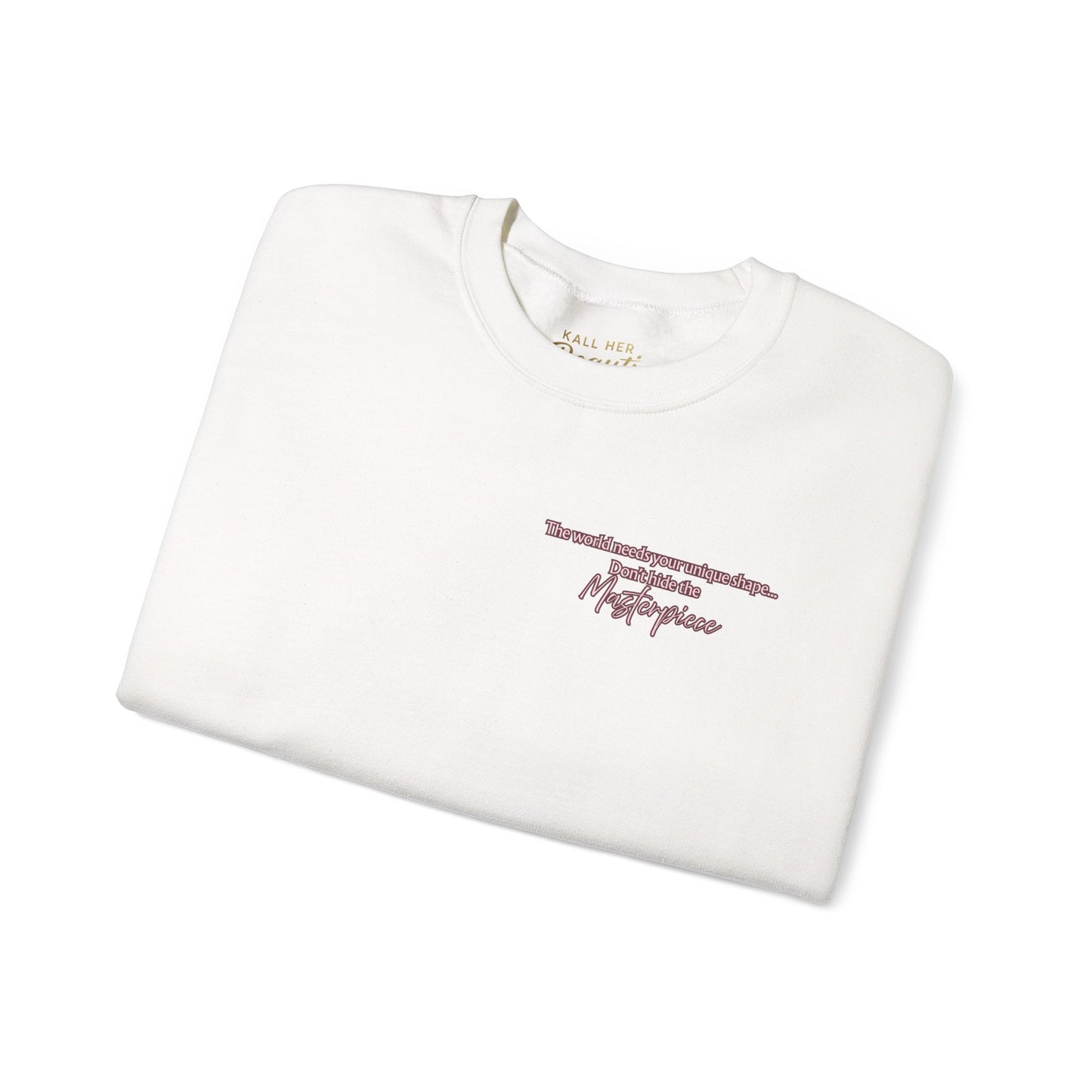 My Size is My Superpower Premium Graphic Sweatshirt | Curvy Empowerment Lounge Wear | Kall Her Beaut