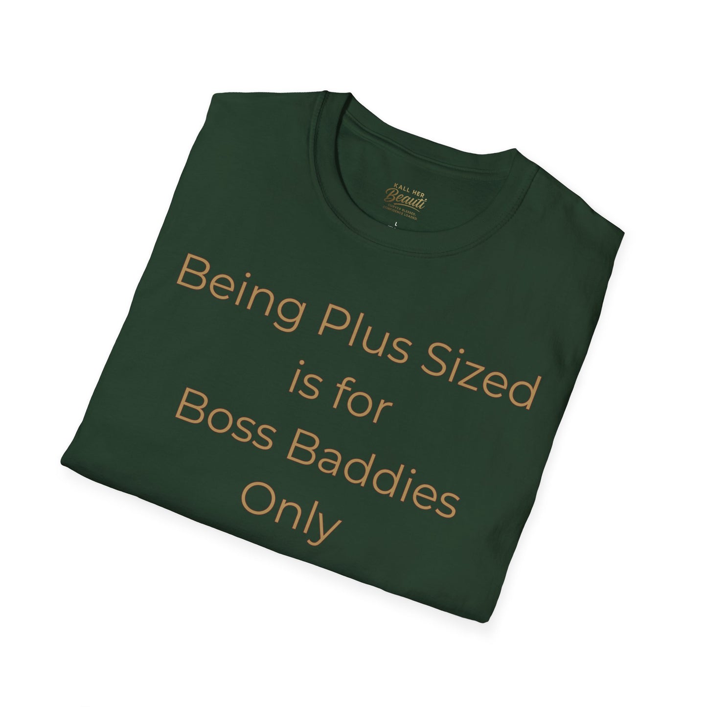 The "Boss Baddies Only" Signature Tee | Plus Size Affirmation Streetwear