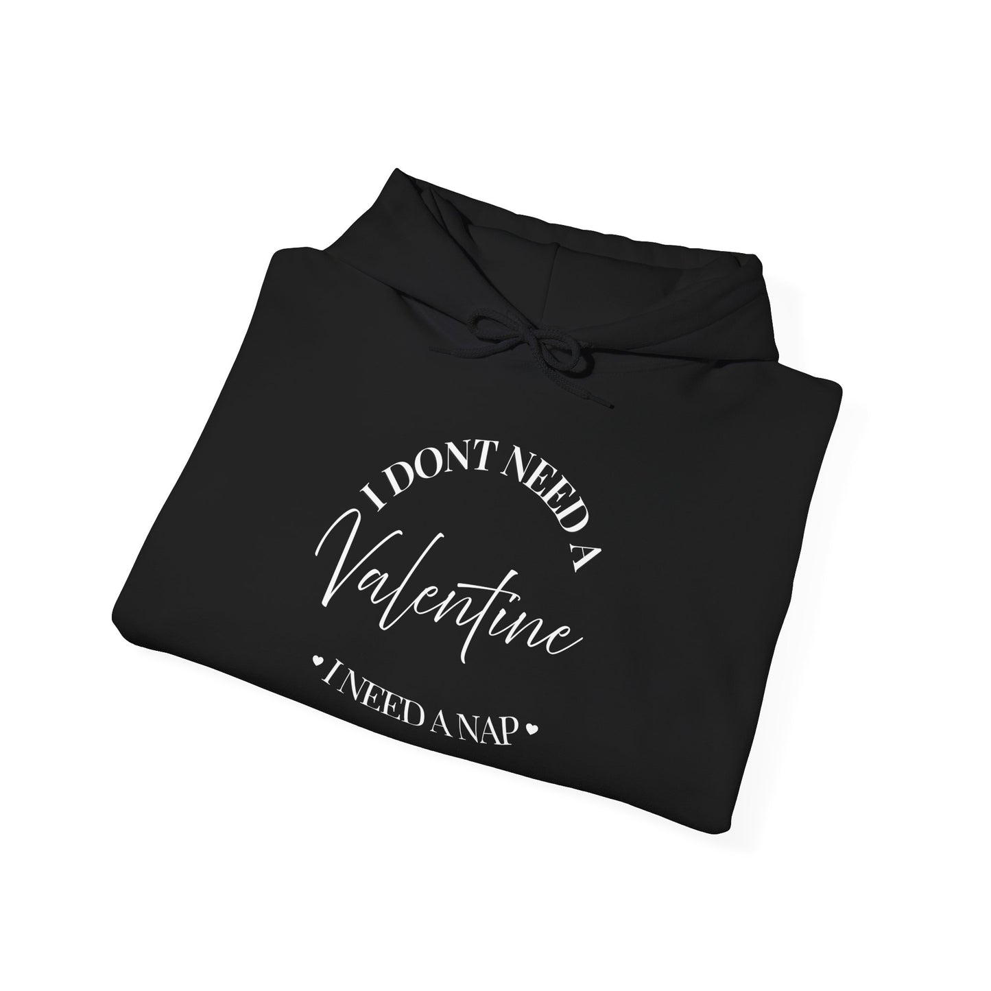 Valentine Vibes Hoodie — "Kall Her Beauti" Confidence Graphic Hooded Sweatshirt