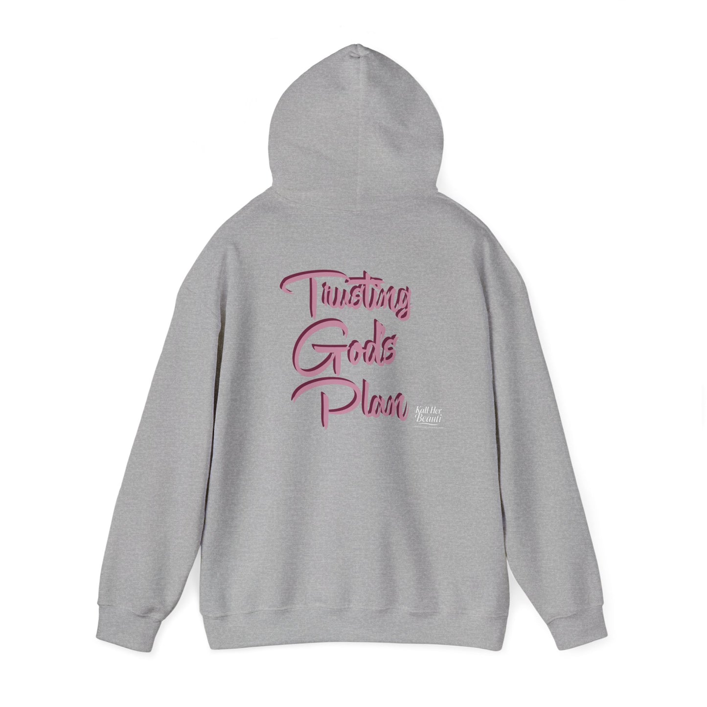 The Breakup Broke My Heart, Not God's Plan Graphic Hoodie| Kall Her Beauti Faith Collection