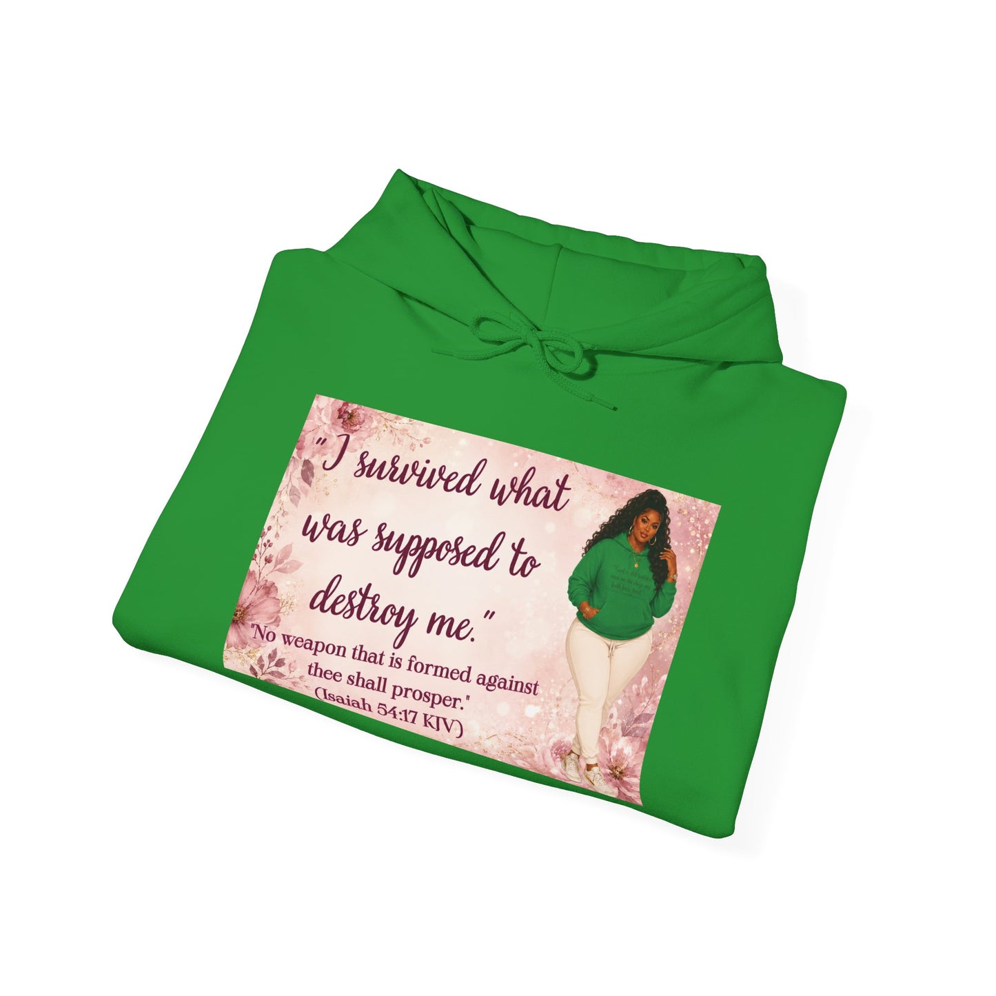 I Survived What Was Supposed to Destroy Me Hoodie | Kall Her Beauti Faith Sweatshirt