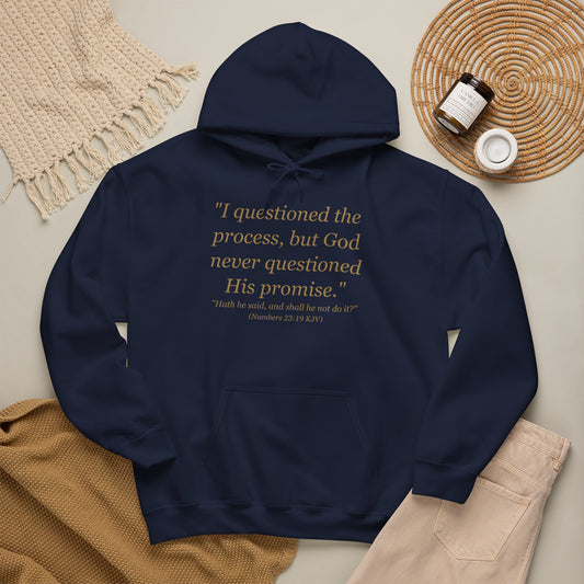 I Questioned the Process Affirmation Hoodie |Kall Her Beauti™ Faith Collection