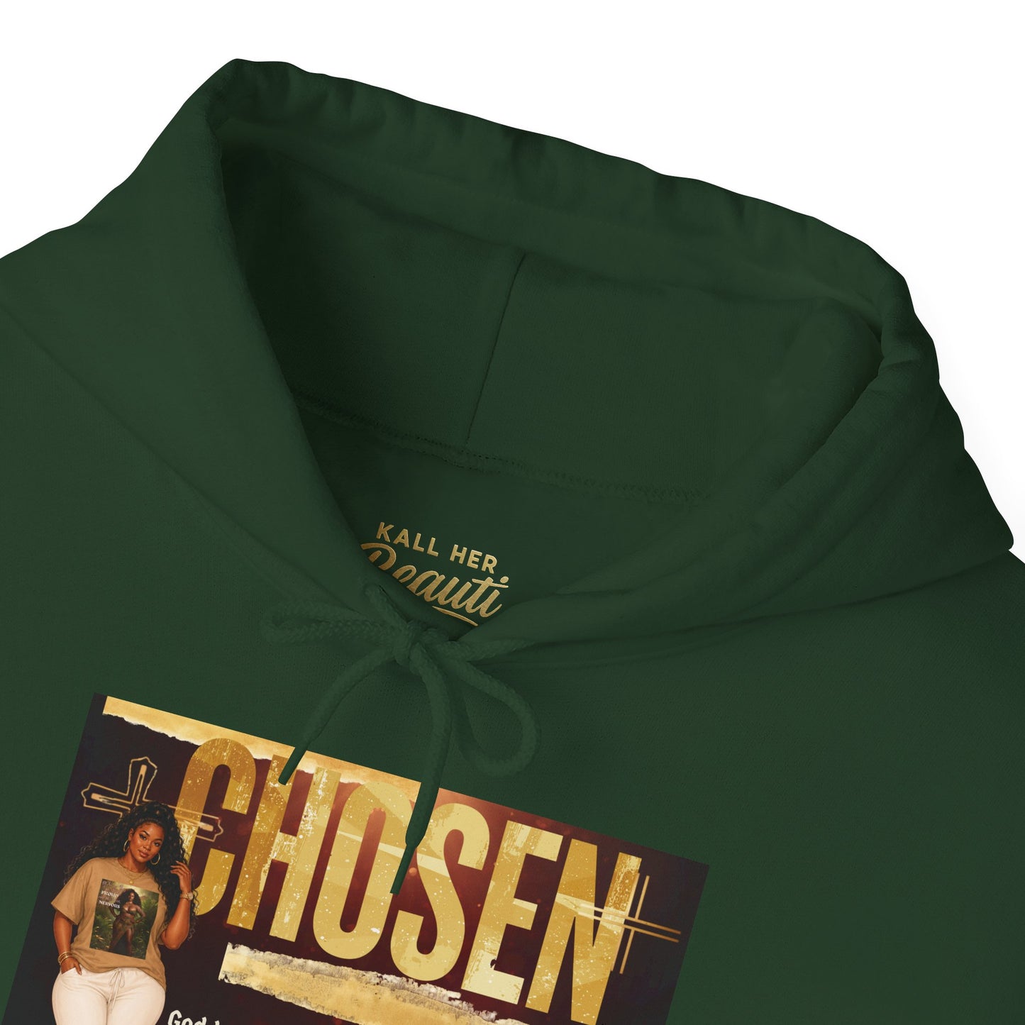Chosen, God Knew My Mess Hoodie| Kall Her Beauti Faith Collection