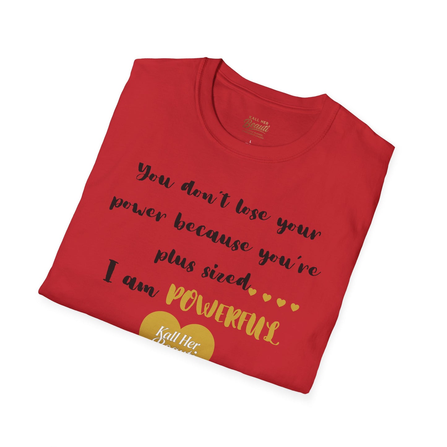 The "I Am Powerful" Signature Tee | Plus Size Affirmation Streetwear