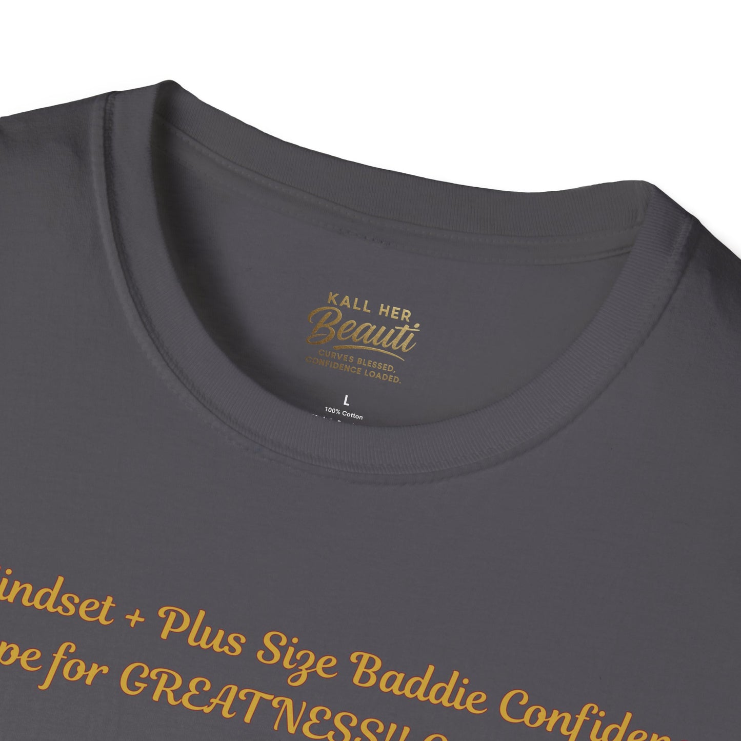 The "CEO Mindset" Signature Tee | Plus Size Affirmation Streetwear