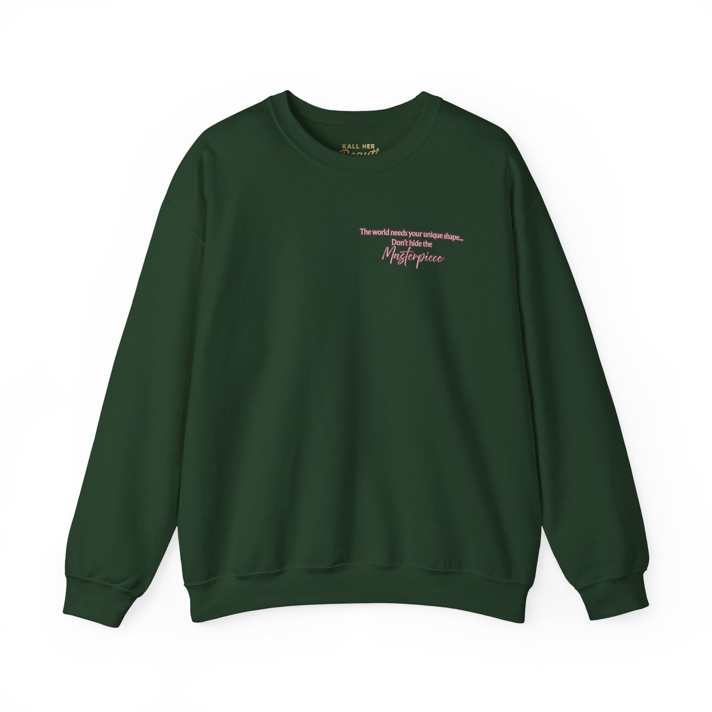 My Size is My Superpower Premium Graphic Sweatshirt | Curvy Empowerment Lounge Wear | Kall Her Beaut