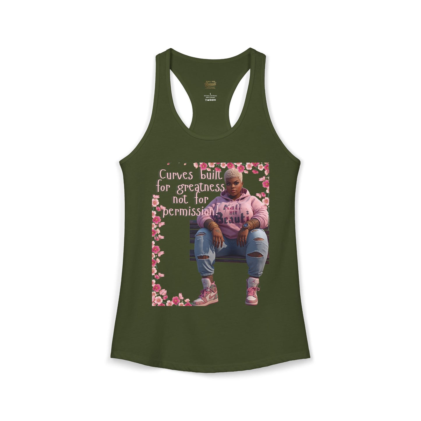 The "Heavy On Confidence" Racerback Tank