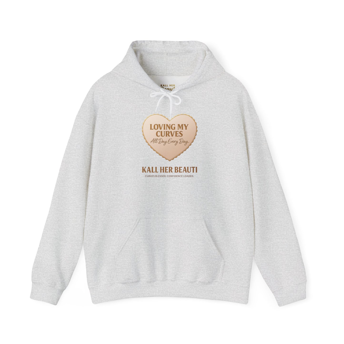 The "Loving My Curves" Intentional Empowerment Hoodie (S-5XL)