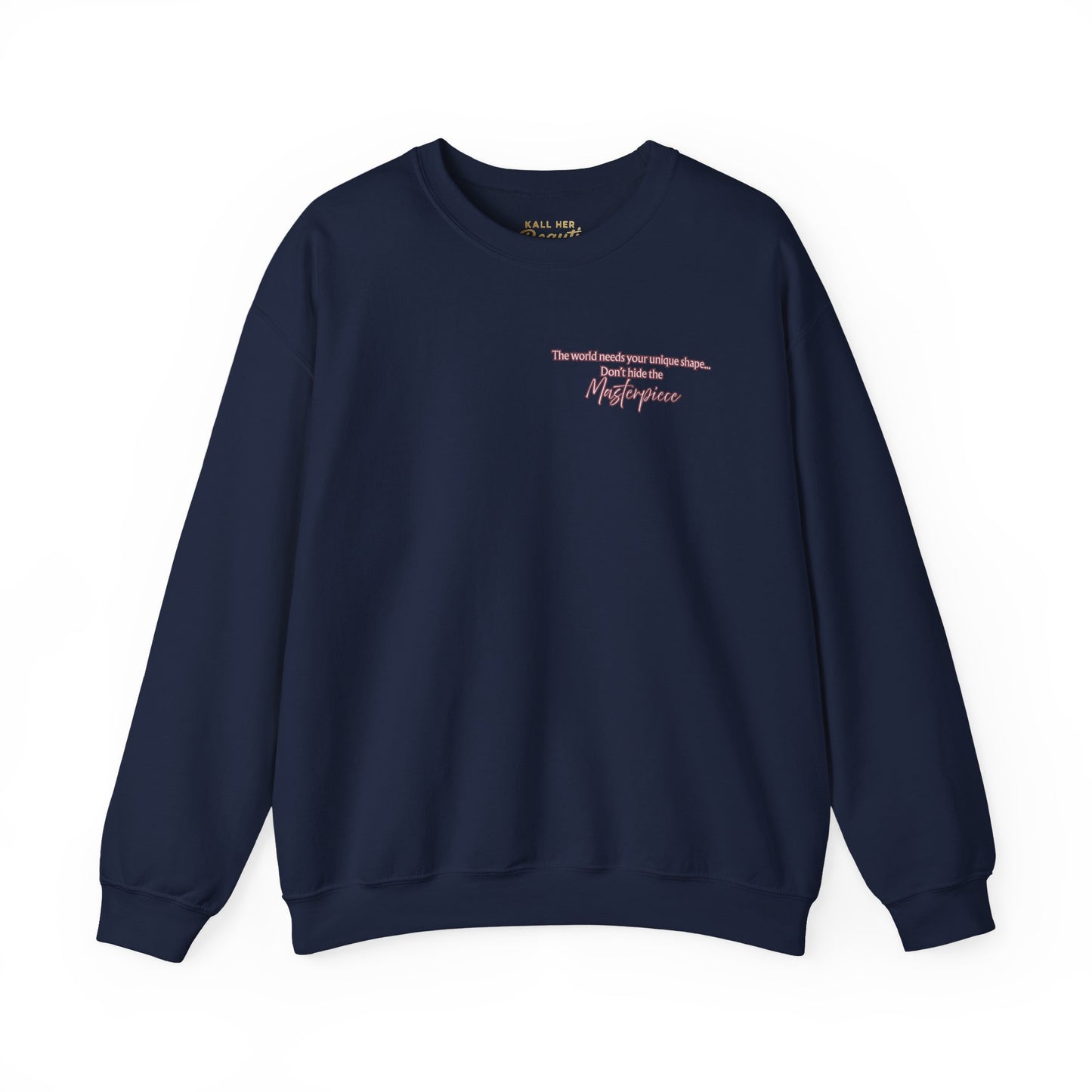 My Size is My Superpower Premium Graphic Sweatshirt | Curvy Empowerment Lounge Wear | Kall Her Beaut