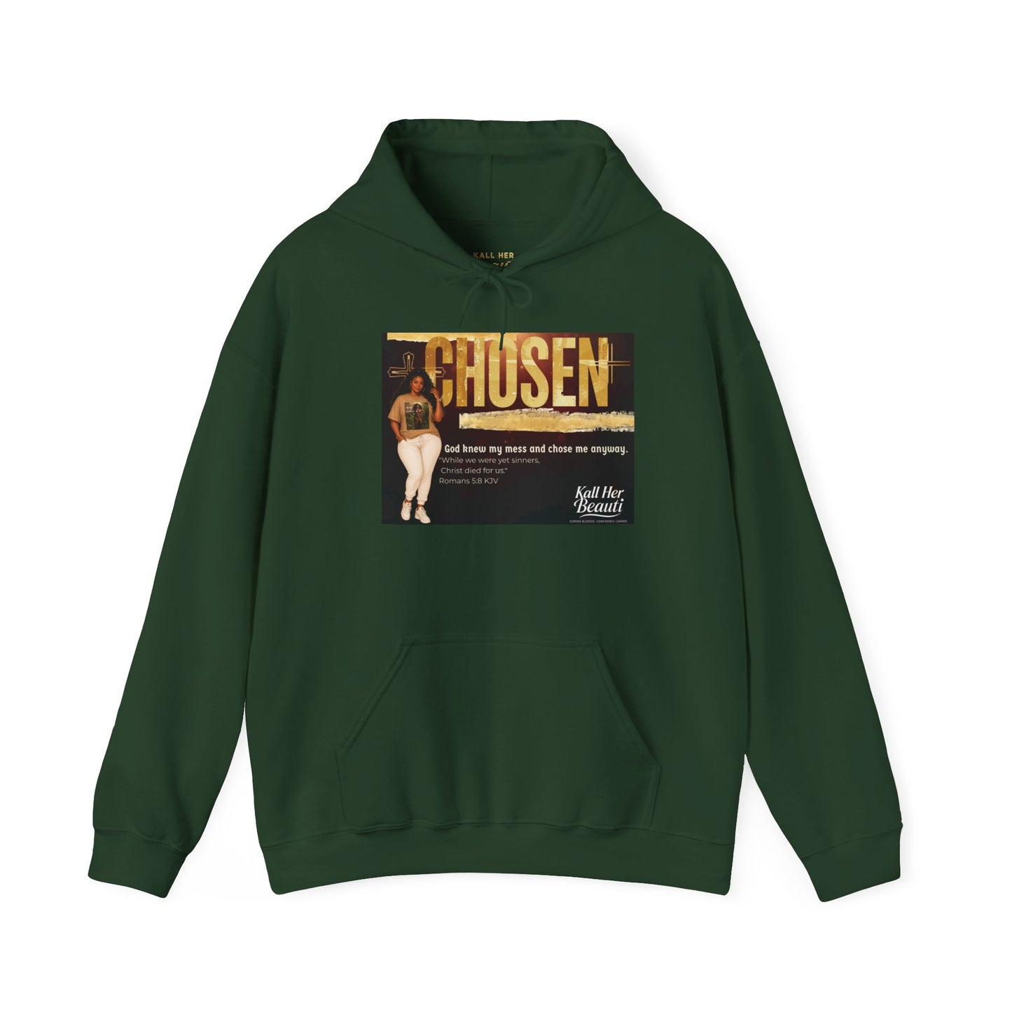 Chosen, God Knew My Mess Hoodie| Kall Her Beauti Faith Collection