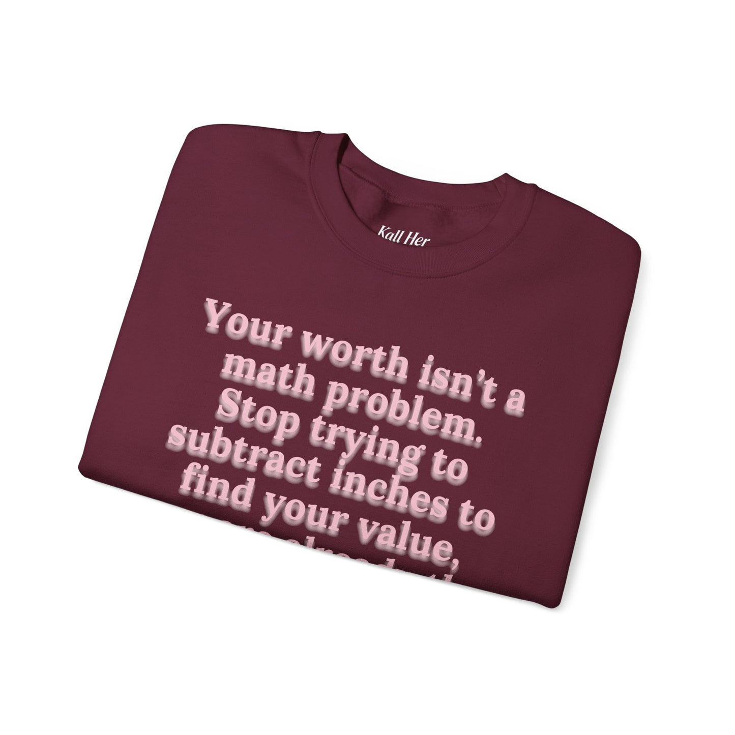 The "Whole Solution" CEO Crewneck | Plus Size Empowerment Sweatshirt | Kall Her Beauti