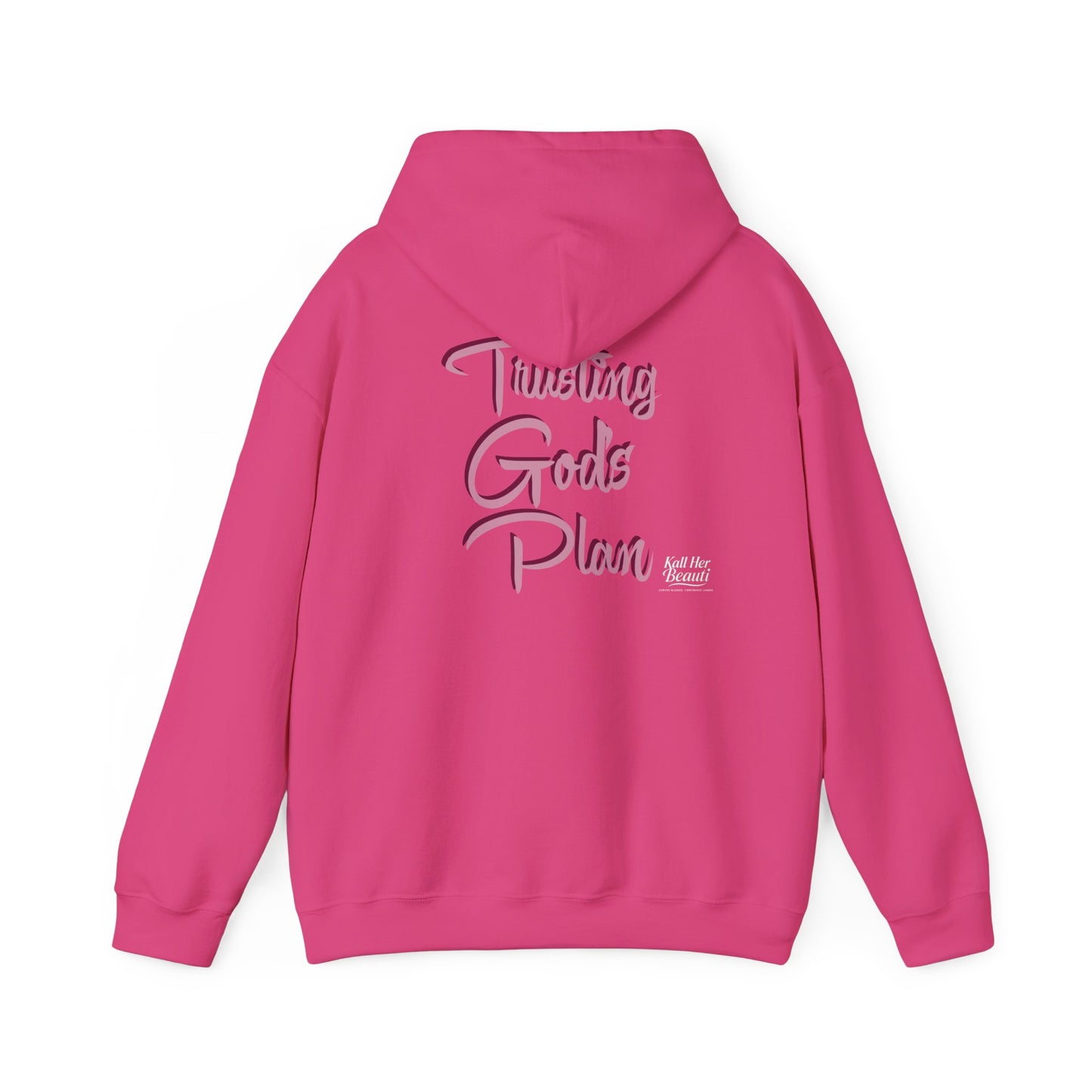 The Breakup Broke My Heart, Not God's Plan Graphic Hoodie| Kall Her Beauti Faith Collection