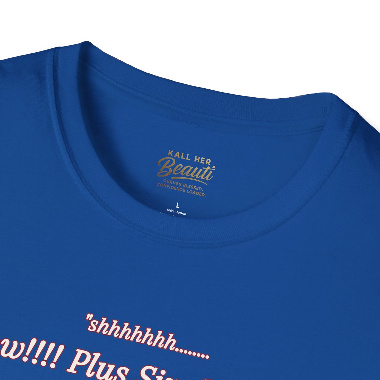 The "Shhhhhhh....... I Know" Signature Tee | Plus Size Affirmation Streetwear