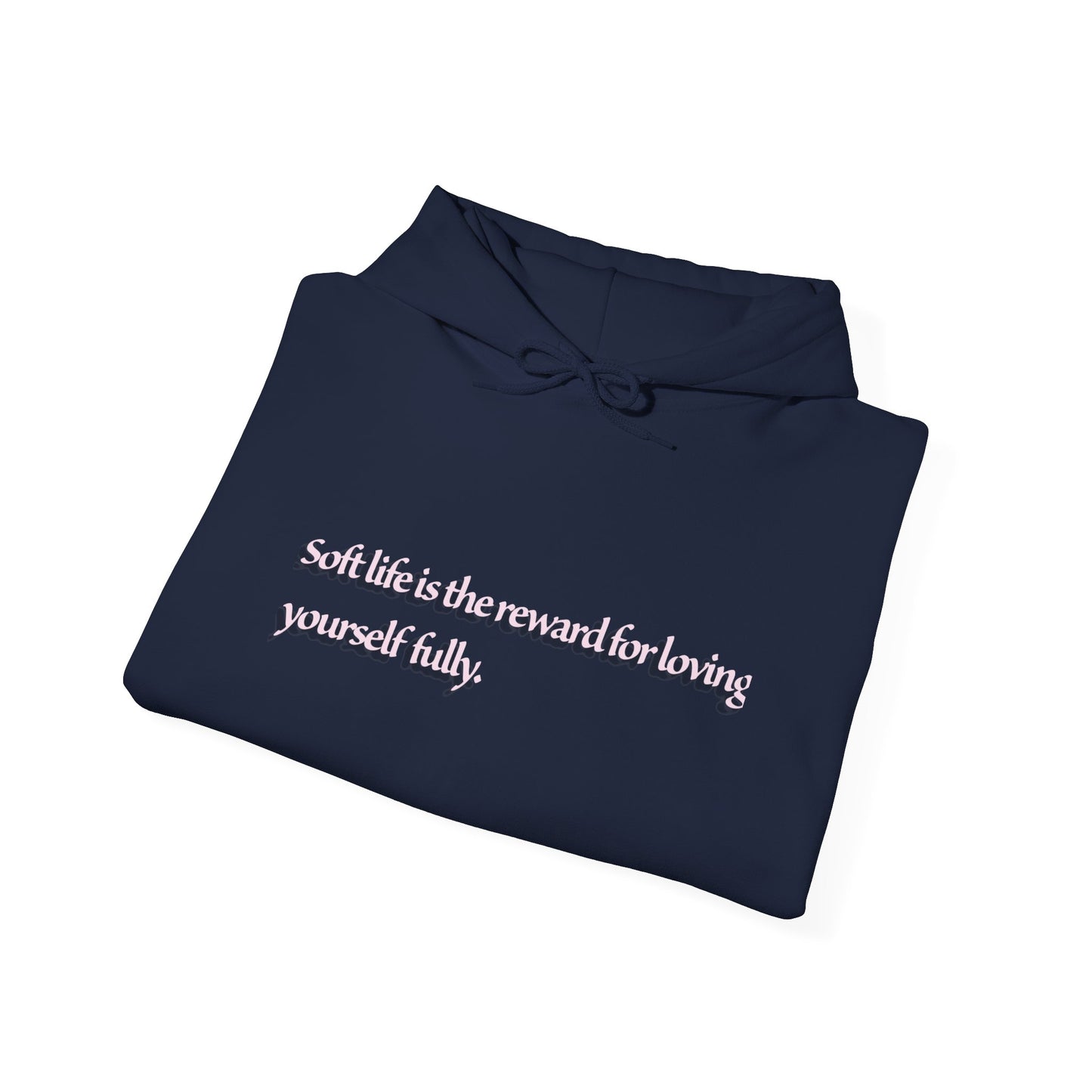 Soft Life, Full Confidence — Hoodie for Curvy Queens