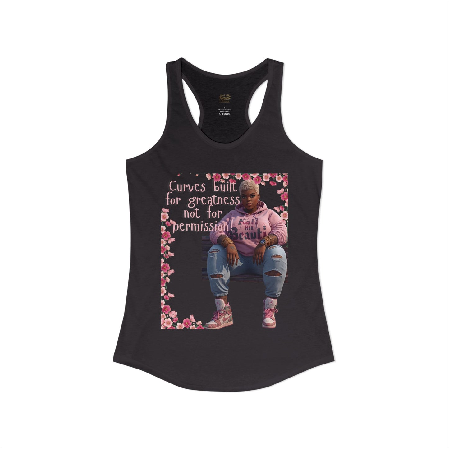 The "Heavy On Confidence" Racerback Tank