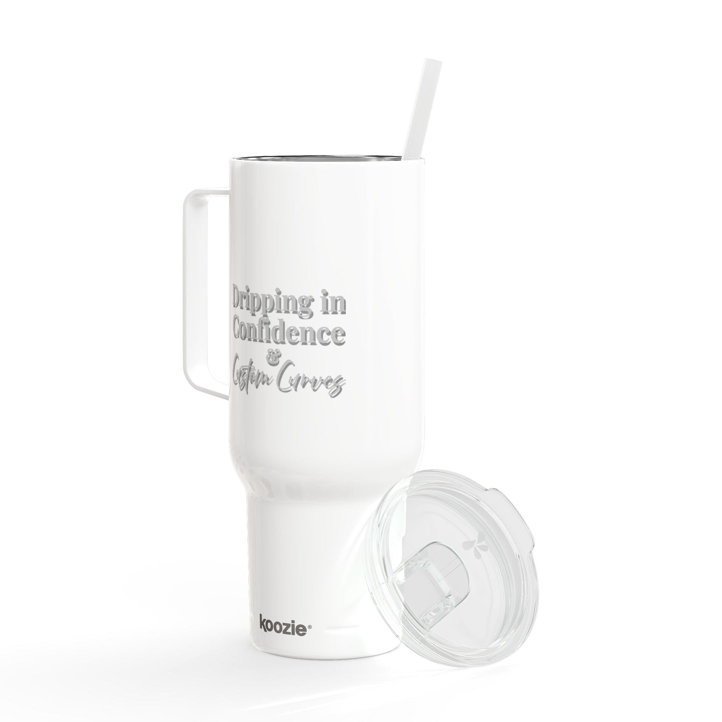 Dripping in Confidence & Custom Curves Tumbler — 40oz of Bold Hydration