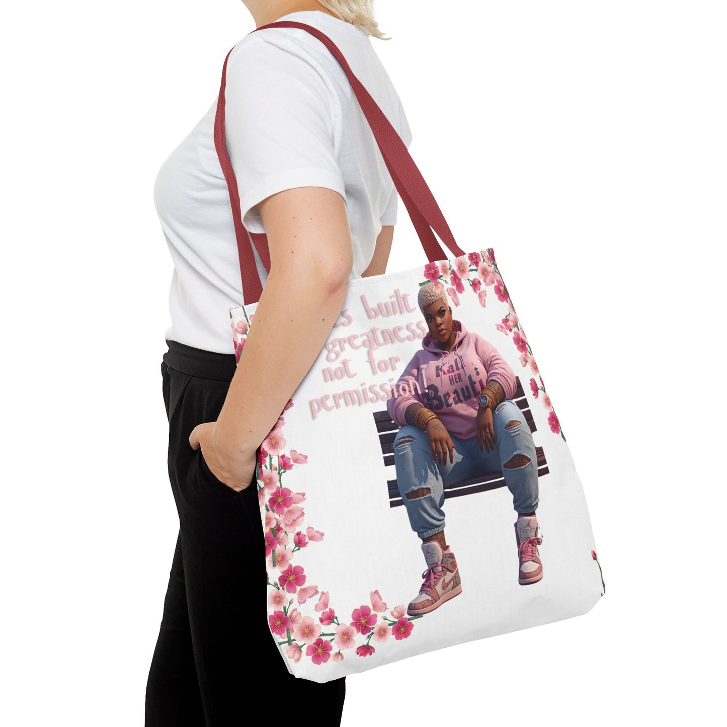 The "Garden of Confidence" AOP Tote