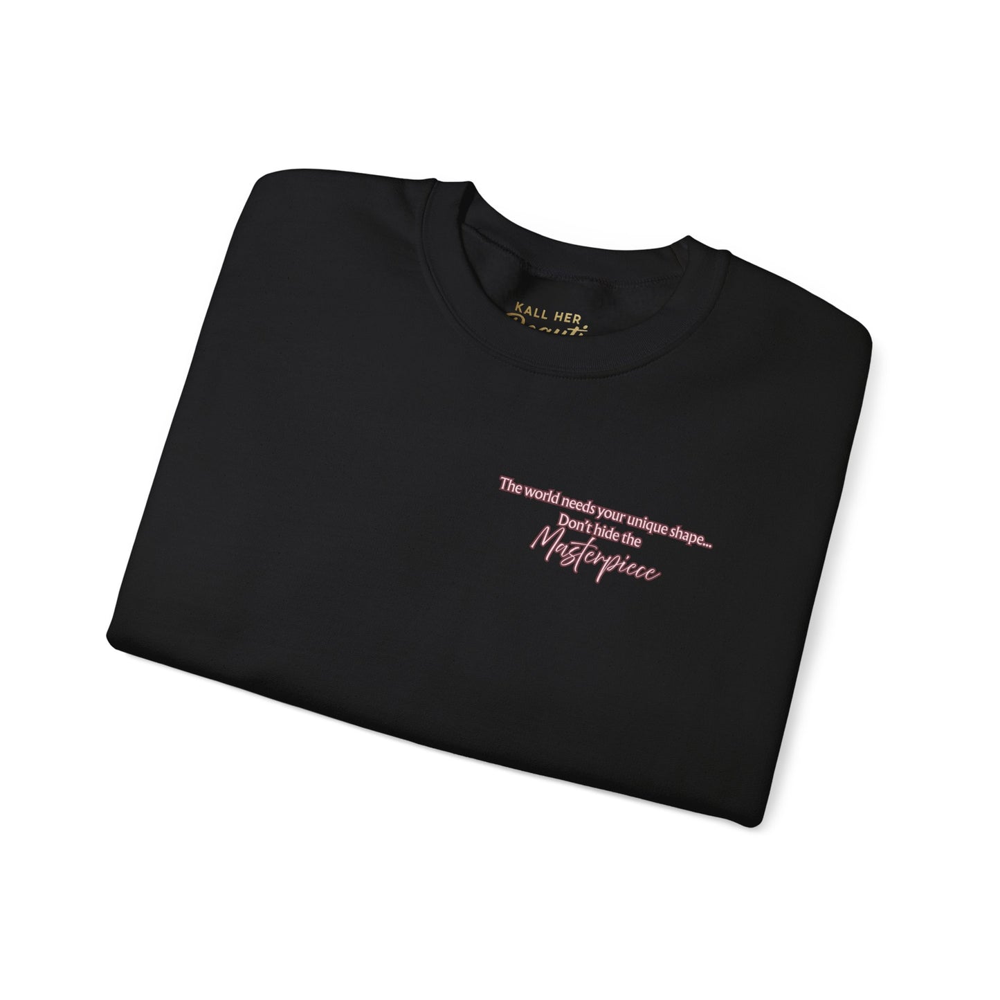 My Size is My Superpower Premium Graphic Sweatshirt | Curvy Empowerment Lounge Wear | Kall Her Beaut