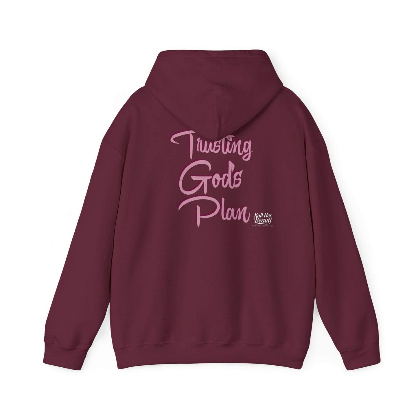 The Breakup Broke My Heart, Not God's Plan Graphic Hoodie| Kall Her Beauti Faith Collection