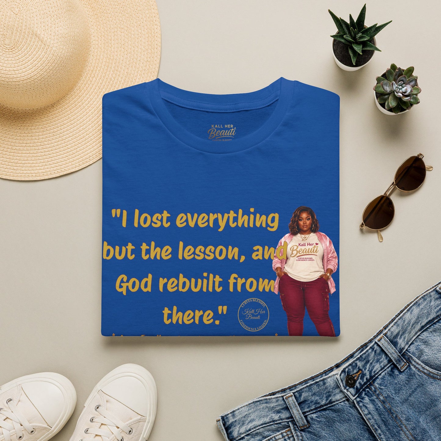 I lost Everything But the Lesson Tee | Kall Her Beauti™ Faith Collection