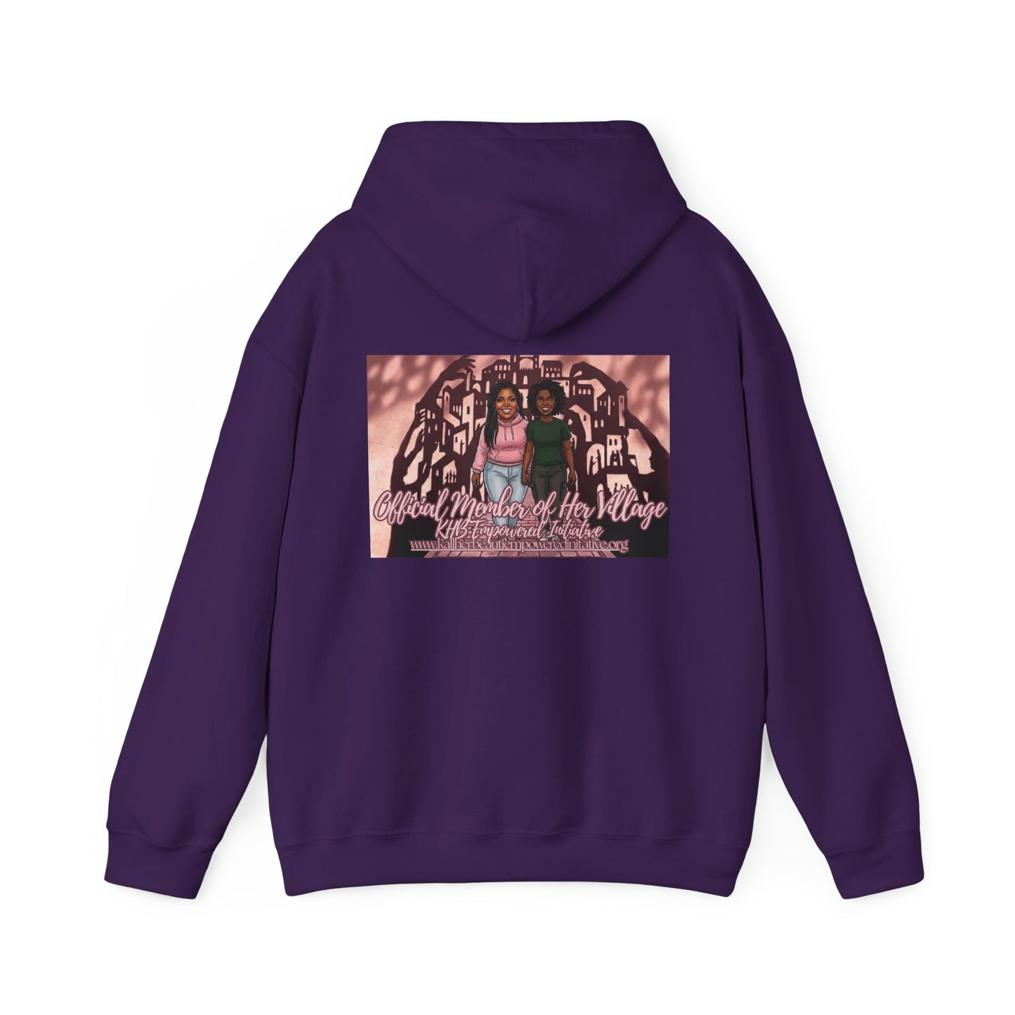 "Official Member of Her Village" Graphic Hoodie
