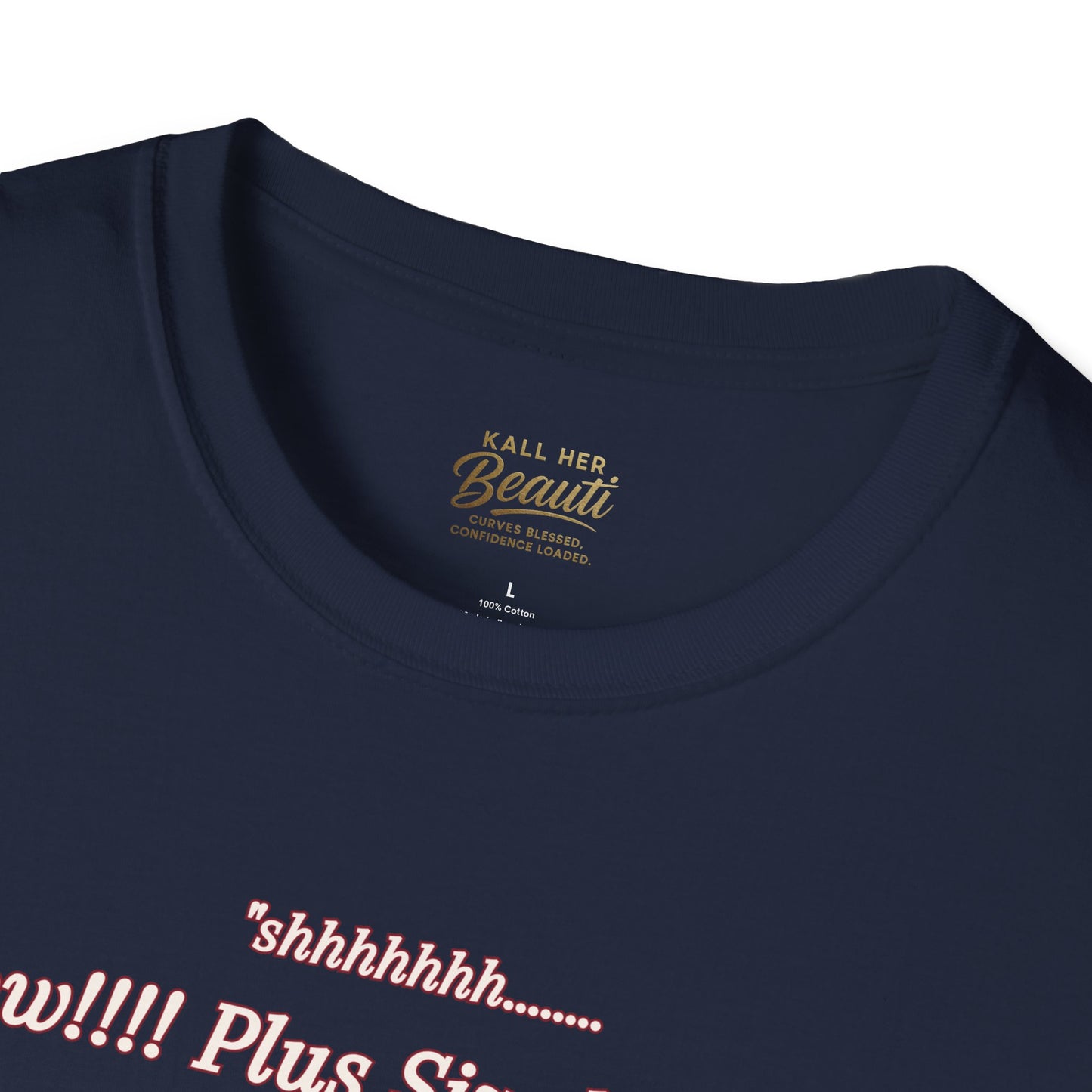 The "Shhhhhhh....... I Know" Signature Tee | Plus Size Affirmation Streetwear