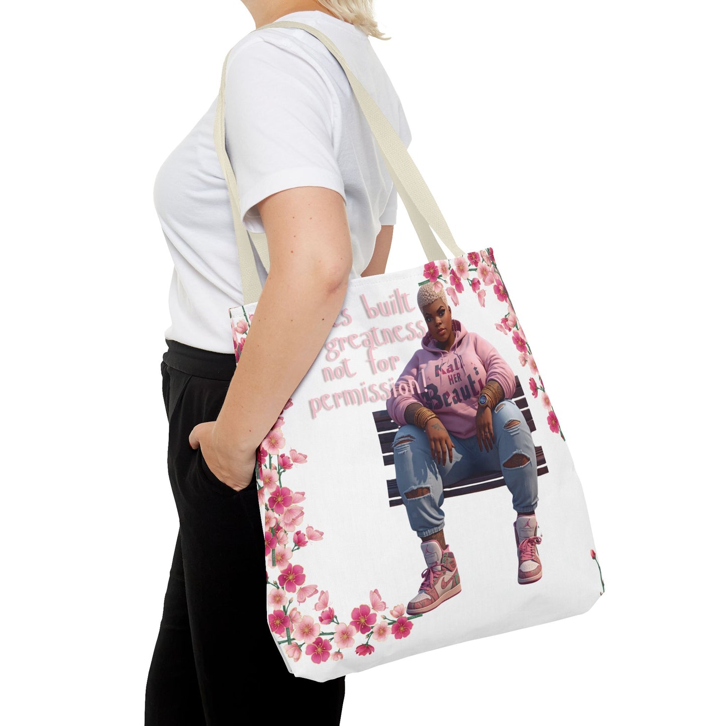The "Garden of Confidence" AOP Tote