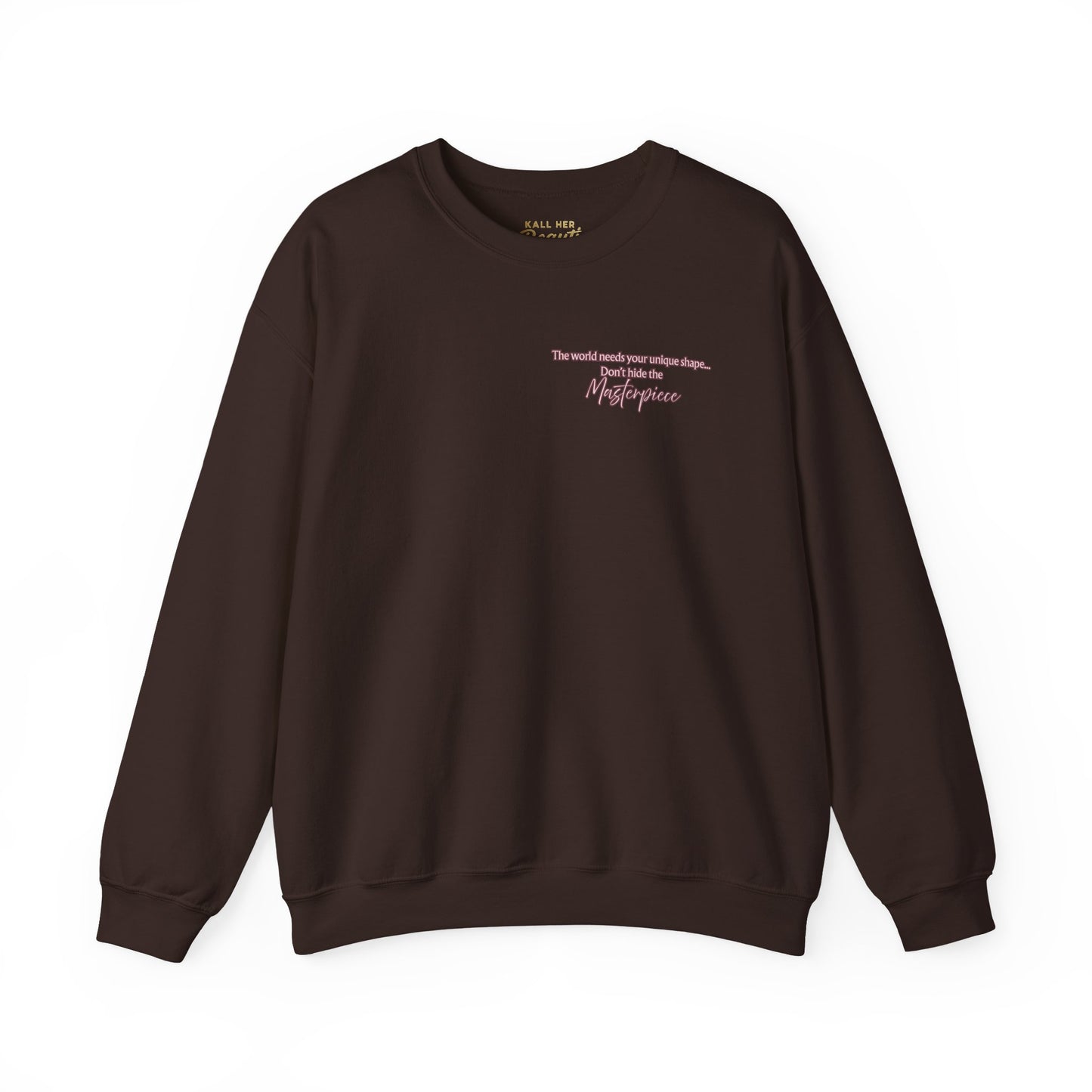 My Size is My Superpower Premium Graphic Sweatshirt | Curvy Empowerment Lounge Wear | Kall Her Beaut