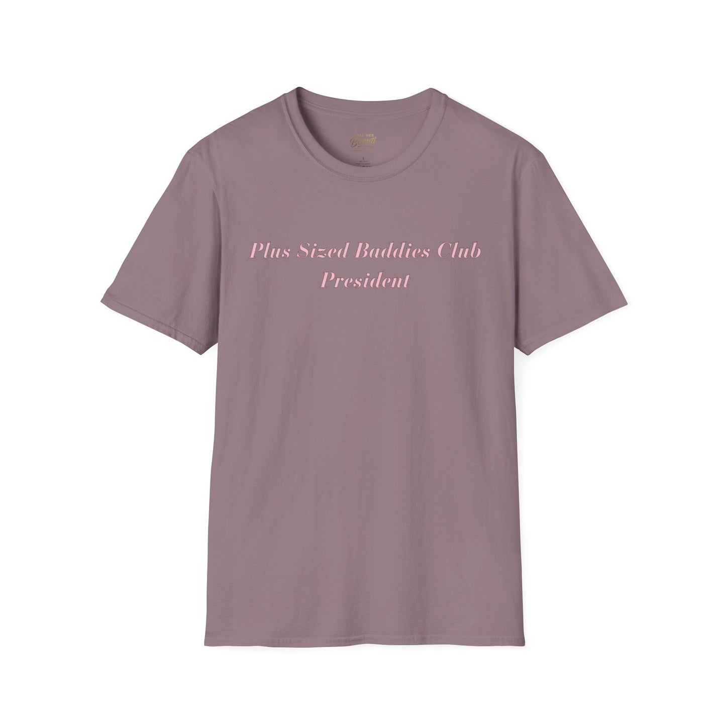 The "Plus Sized Baddies Club" Signature Tee | Plus Size Affirmation Streetwear