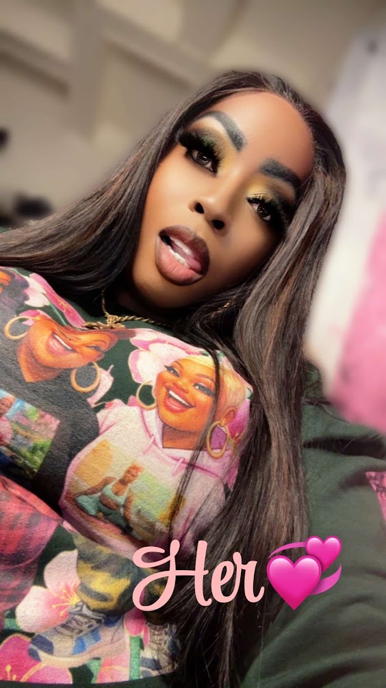 Bree wearing a forest green crewneck and matching lounge pants from an upcoming Kall Her Beauti™ collection — plus size matching loungewear set designed for evening strolls, errands, and relaxed weekend moments, sizes S–5XL